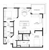 2 Bedroom G SIM Floor Plan 2 Bedroom G SIM Floor Plan at Two Points Crossing, Madison, Wisconsin